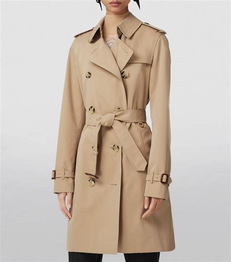 burberry cotton gabardine trench coat 2017|Burberry kensington heritage trench coat.